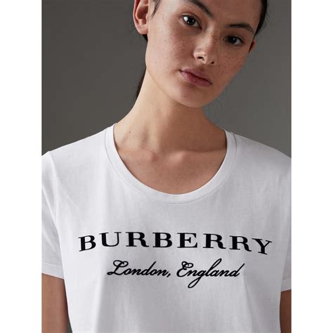 ladies burberry shirt|burberry t shirt women's.